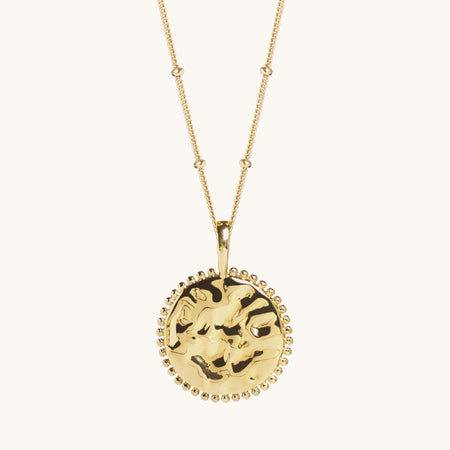 Sun Necklace Gold
